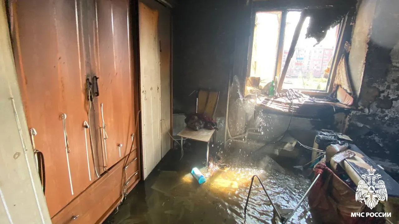 🔥 Пожар в Новокузнецке  В Орджоникидзевском районе Новокузнецка произошёл пожар в многоквартирном жи