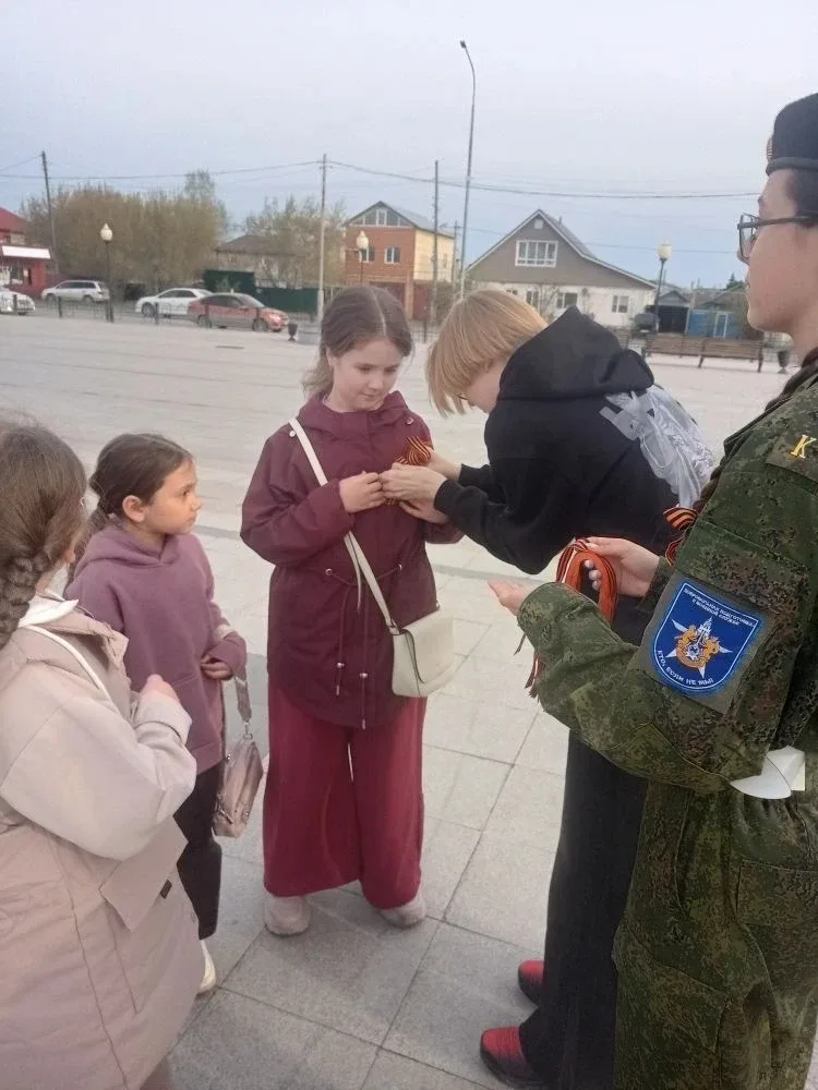Георгиевская ленточка — символ памяти и единства  Сегодня, 30 апреля, в преддверии Дня Победы группы