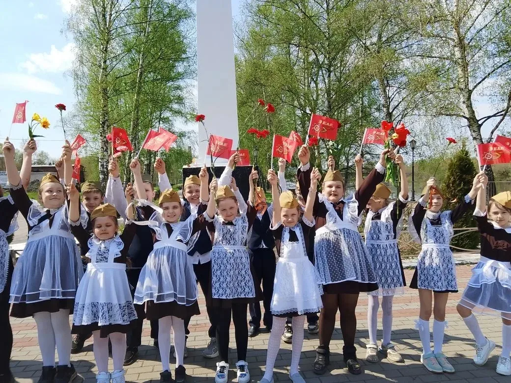 📌Акция "Мы помним!  Мы гордимся! " В преддверии Дня Победы, обучающиеся школы почтили память погибши