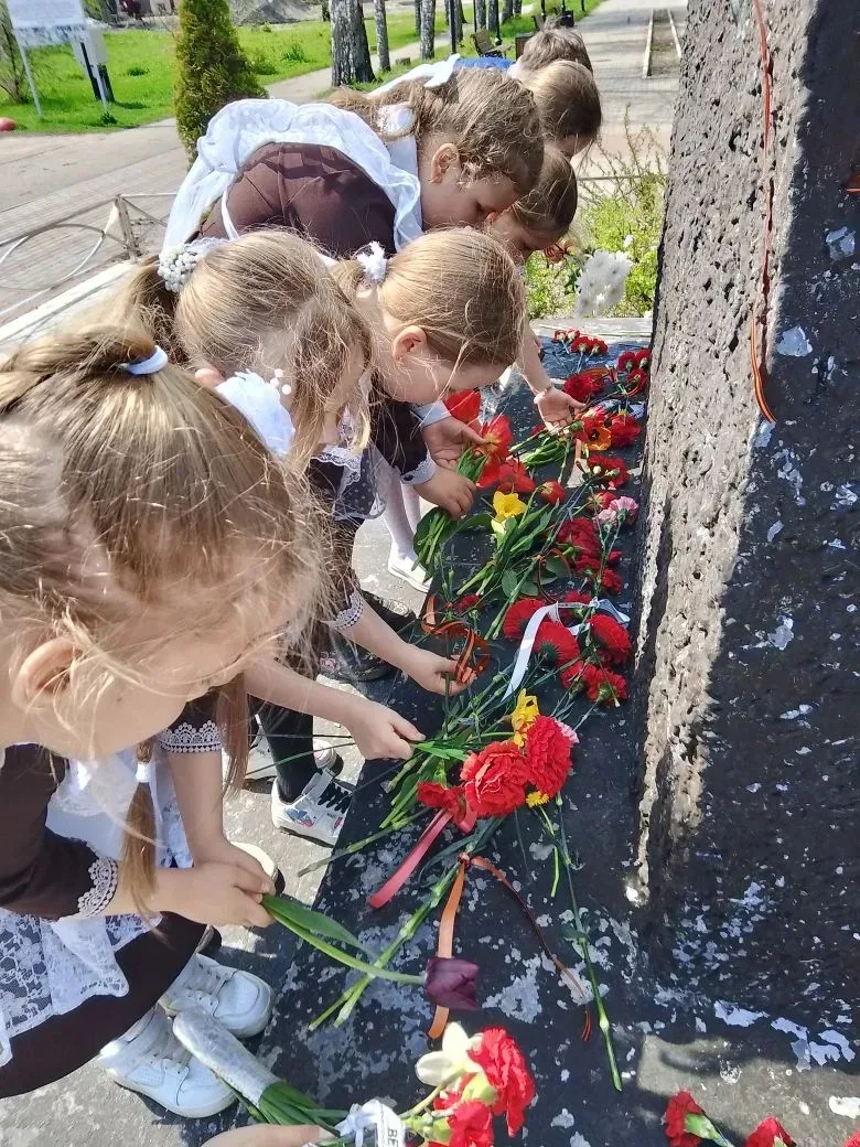📌Акция "Мы помним!  Мы гордимся! " В преддверии Дня Победы, обучающиеся школы почтили память погибши