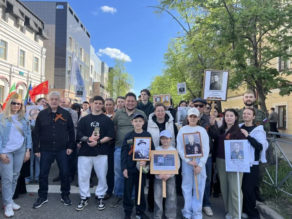 Добрый день, дорогие друзья.  Сегодня вместе со всем российским народом наш университет принял участ