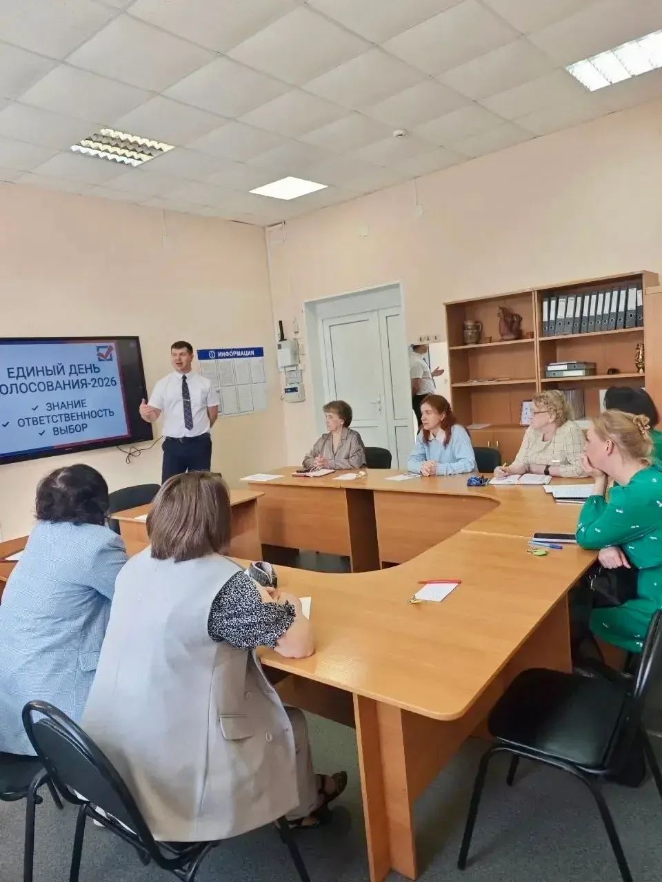 👥Организаторы выборов встречаются с трудовыми коллективами Карелии    🗣В Республике Карелия продолжа