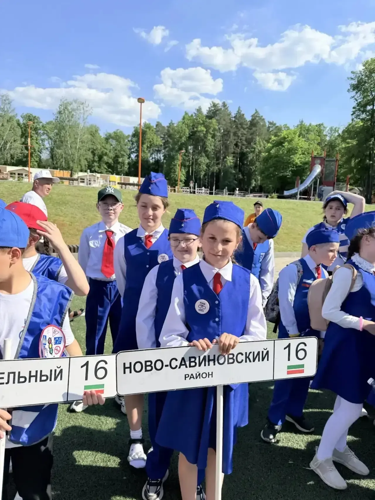 🚘 Команда Юидовцев Гимназии _№179  участвует во Всероссийском конкурсе «Безопасное колесо» на Респуб