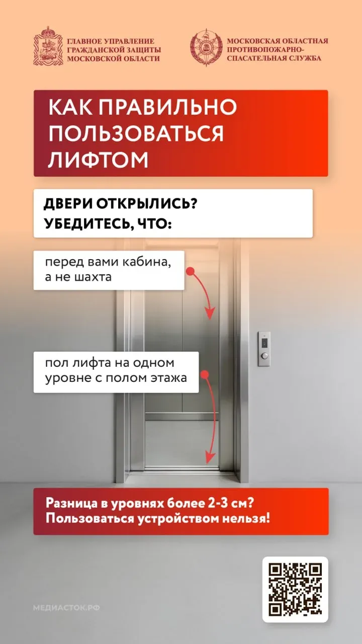 🔥 Как действовать при пожаре в лифте ⬇️  🌸 С майскими праздниками вас, друзья! Пусть они будут ярким
