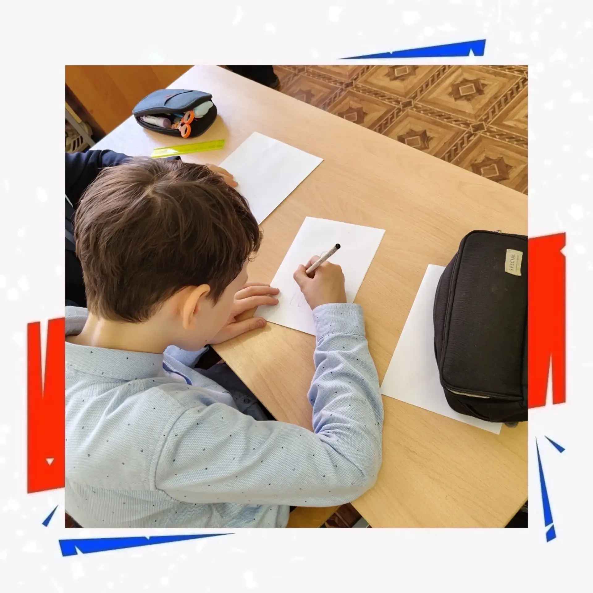 Добро глазами детей🤗  Сегодня в нашем Лицее для самых юных учеников прошёл настоящий праздник сердца