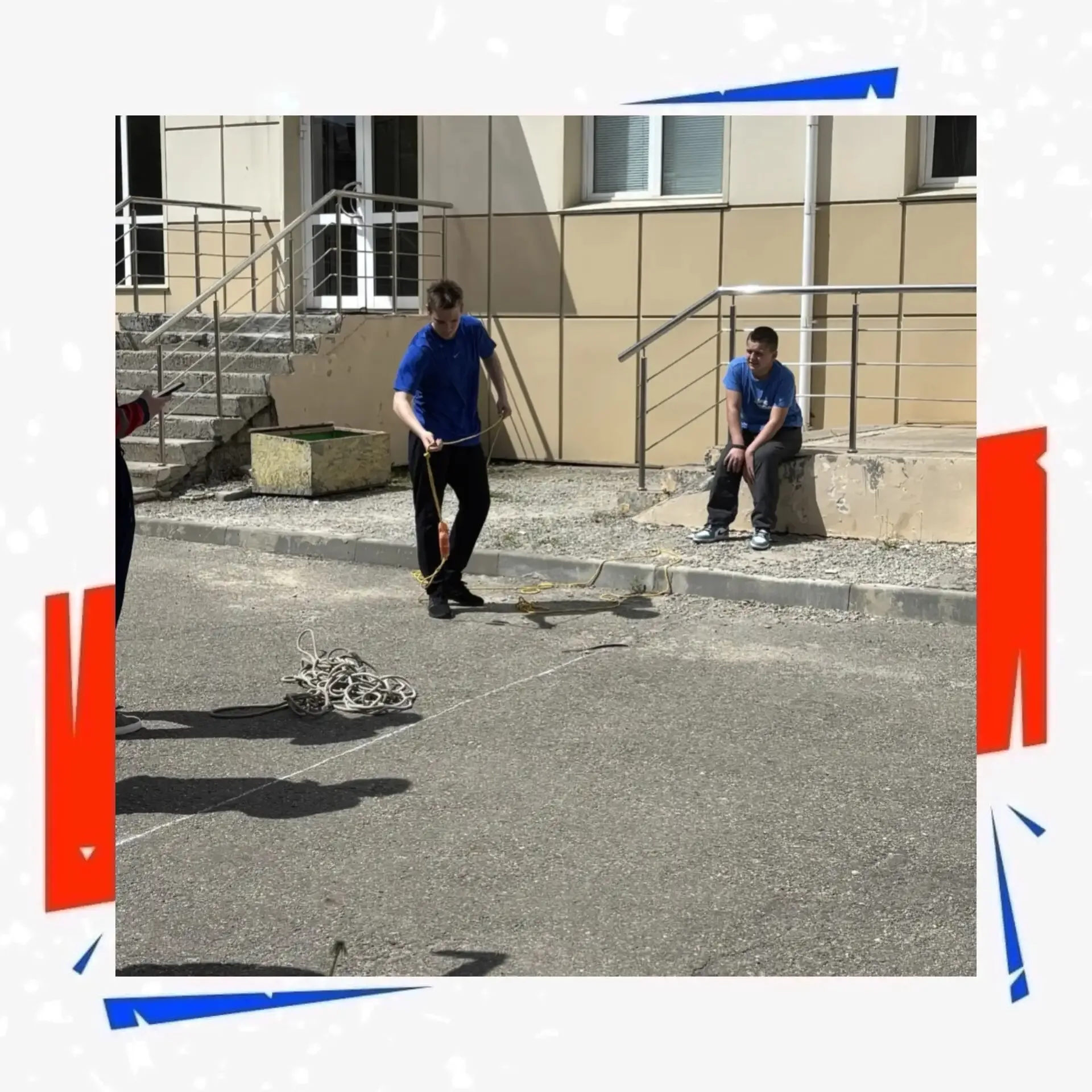 Проверка на прочность: наши ребята на городских соревнованиях по пожарно-прикладному спорту👨‍🚒  Сего