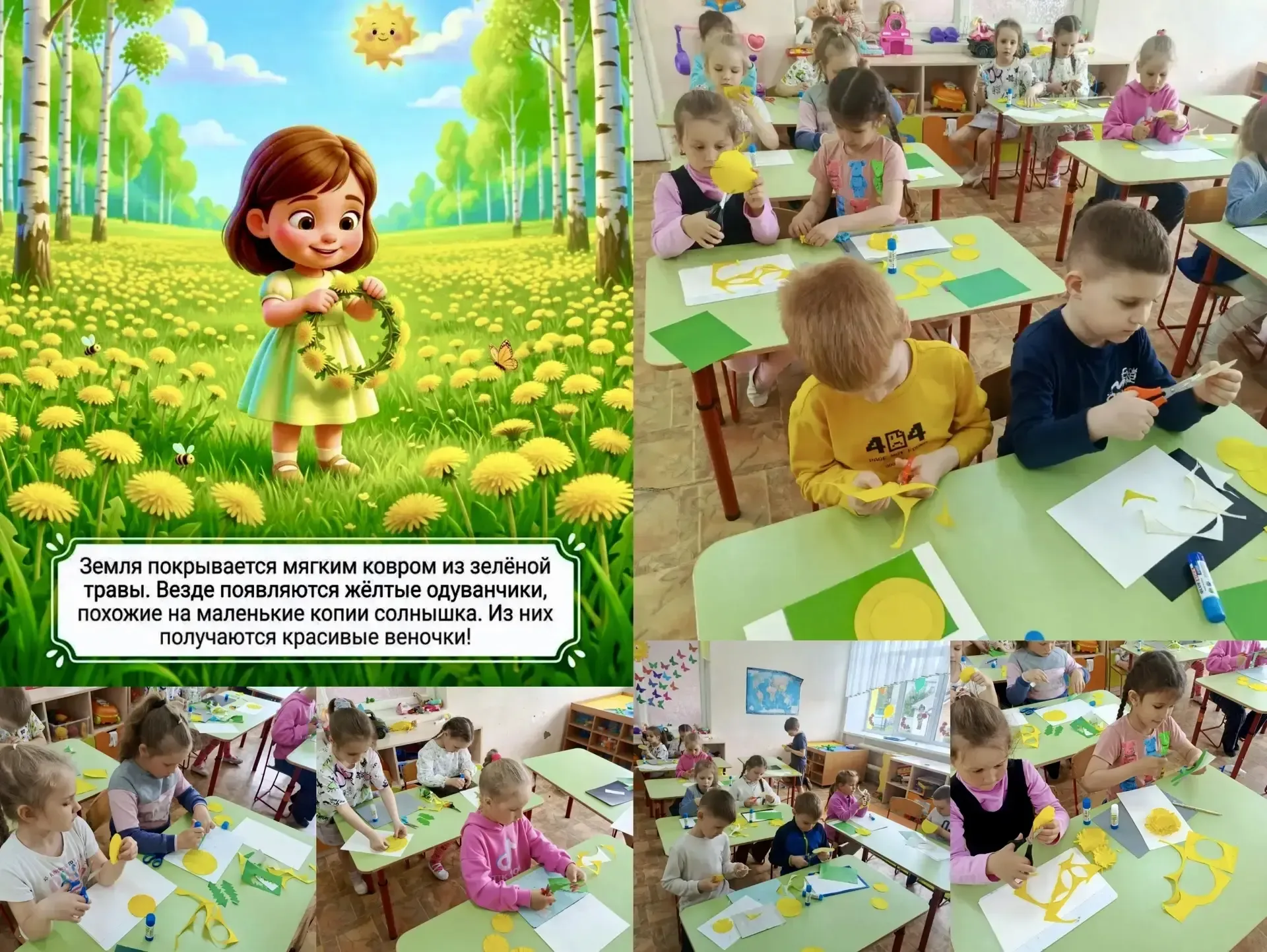 День одуванчика в ЦРР-ДС «Звездочка» в группе «Любознайки»!🌞  13 мая, в Международный день одуванчик