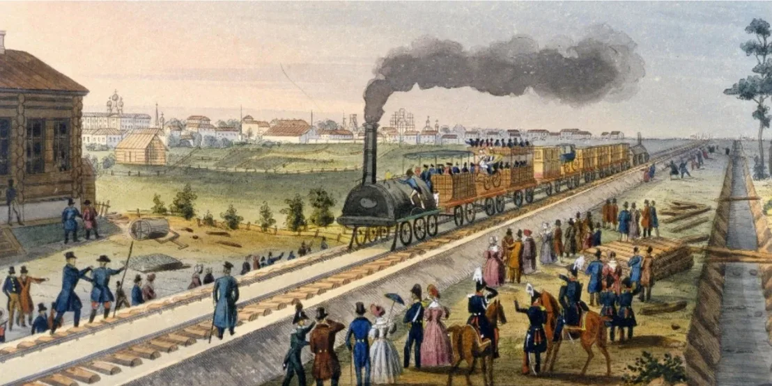 1(13) мая 1836 года началось строительство первой в России железной дороги!  💥13 мая 1836 года начал