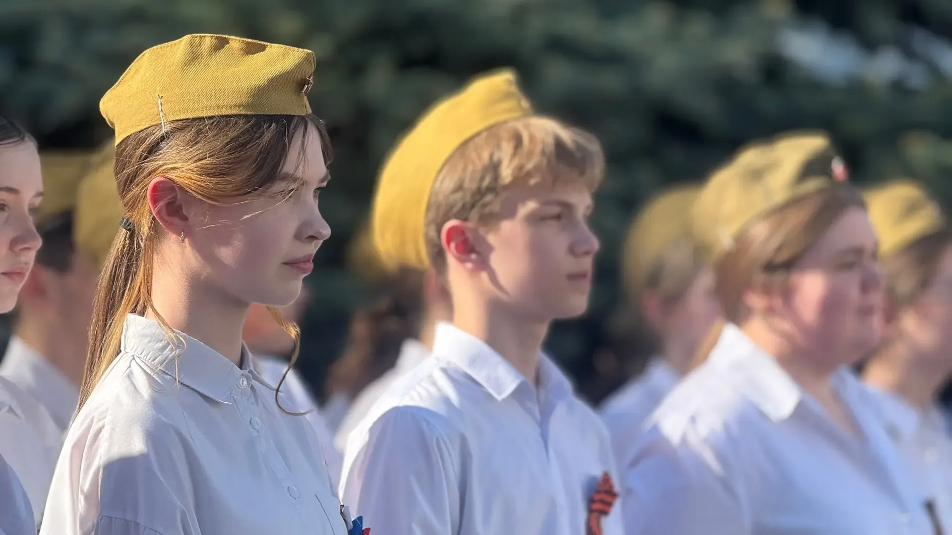 СМОТР СТРОЯ И ПЕСНИ В НАШЕМ ЛИЦЕЕ 🎖️  В преддверии Дня Победы в лицее прошёл традиционный Смотр стро