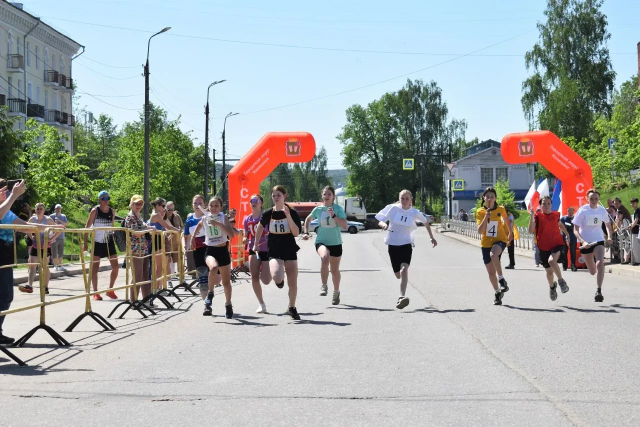 🏃🏃🏃В Кинешме состоялась традиционная  легкоатлетическая эстафета на призы газеты «Приволжская правда