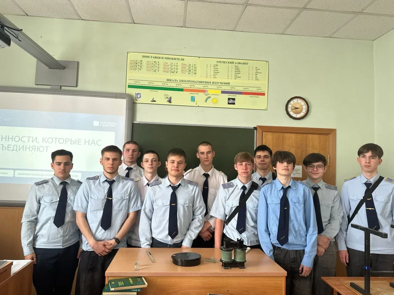 🗓«Разговоры о важном»: ценности, которые нас объединяют  18 мая в Елецком техникуме железнодорожного
