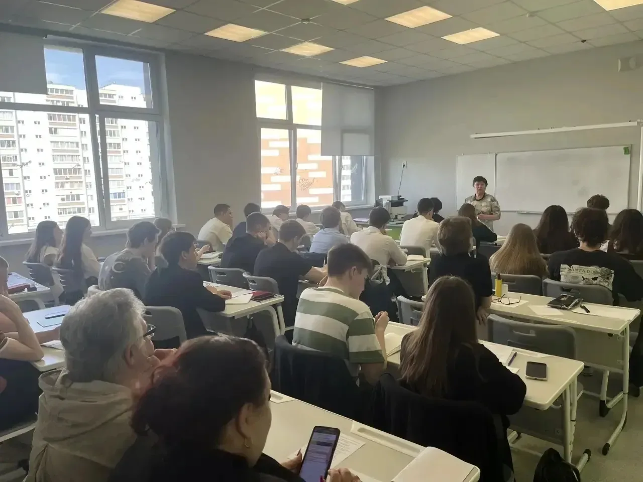 📢Интенсив по подготовке к ЕГЭ по математике  прошёл на базе Полилингвального образовательный комплек