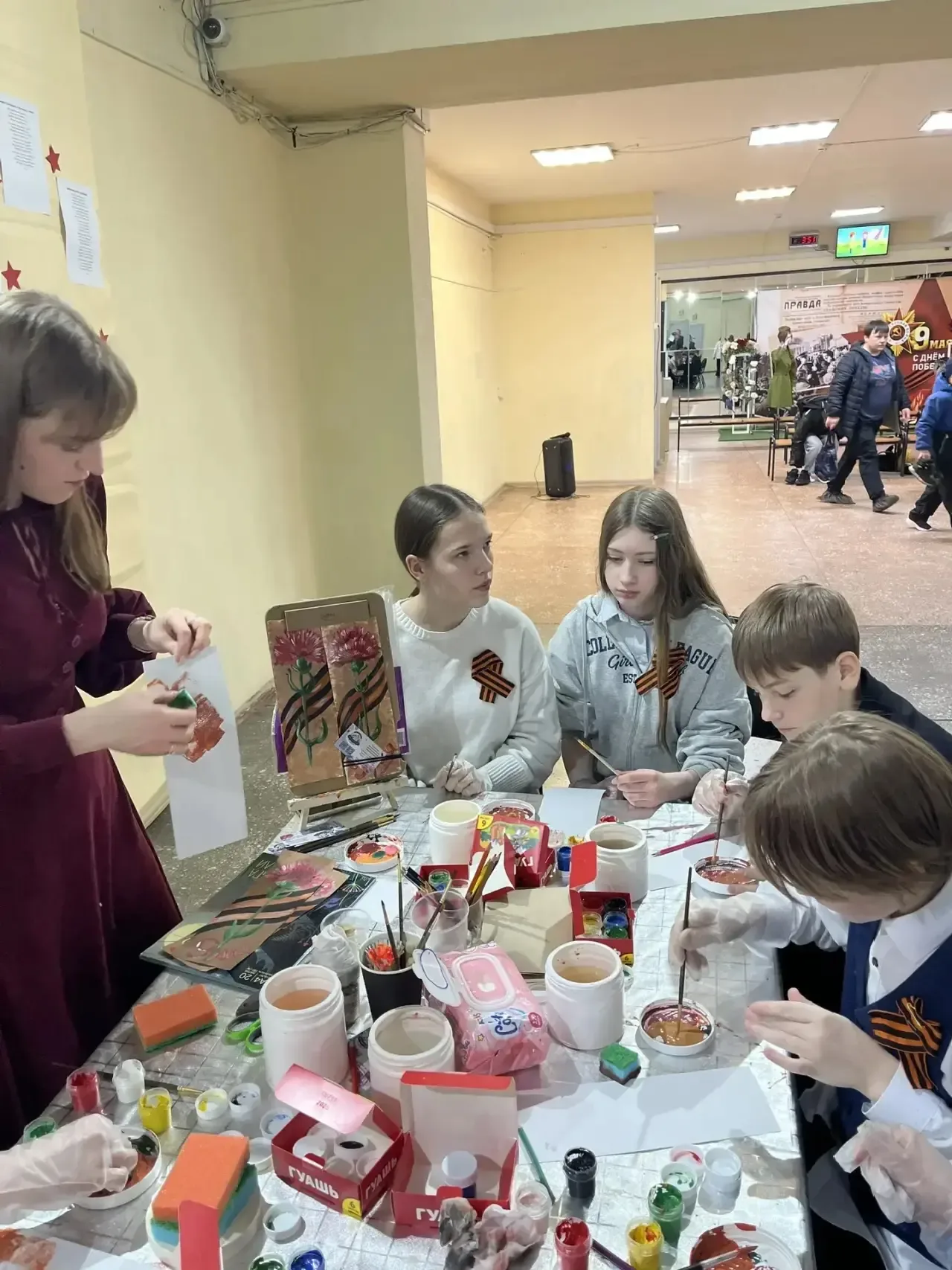 🕊️ В спортивно‑культурном комплексе «Металлист» прошло патриотическое мероприятие «Дорогами памяти»,