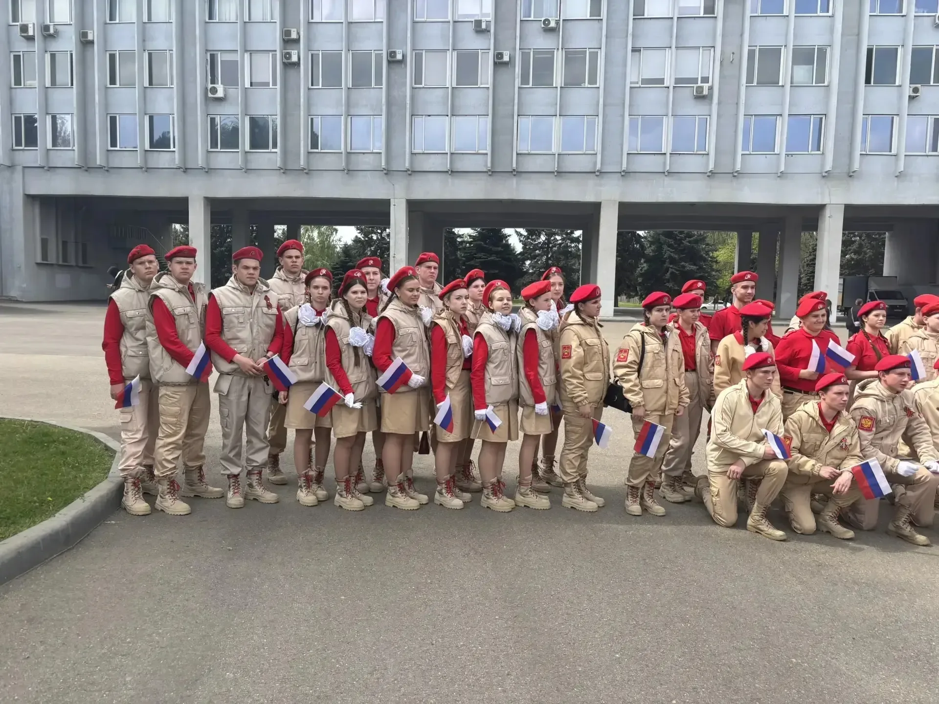 Более 200 юнармейцев Кубани встретились в Кубанском аграрном университете  30 апреля в Кубанском гос