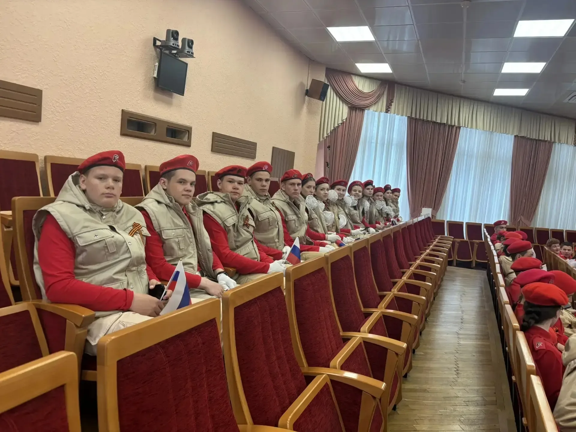 Более 200 юнармейцев Кубани встретились в Кубанском аграрном университете  30 апреля в Кубанском гос