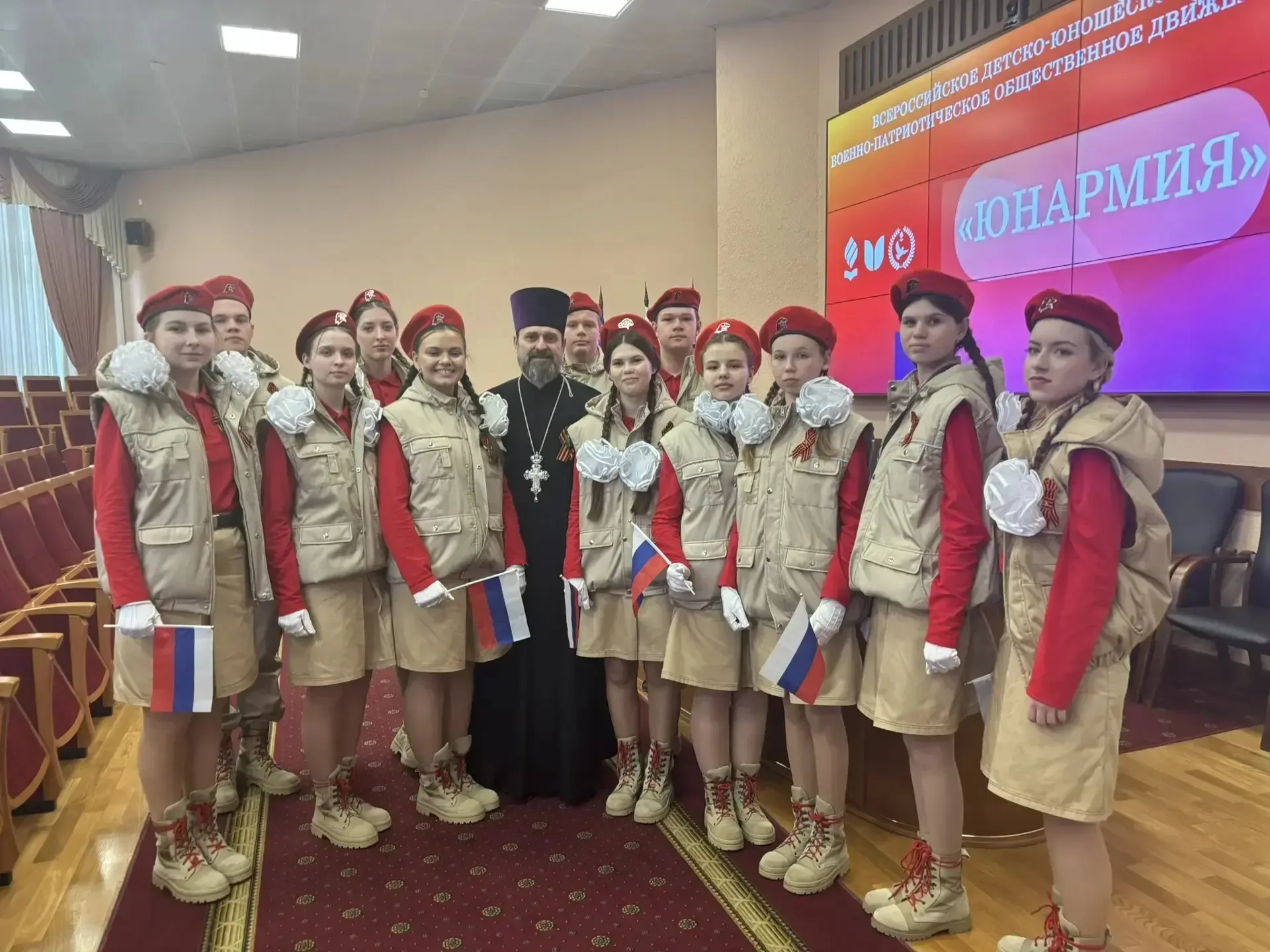 Более 200 юнармейцев Кубани встретились в Кубанском аграрном университете  30 апреля в Кубанском гос