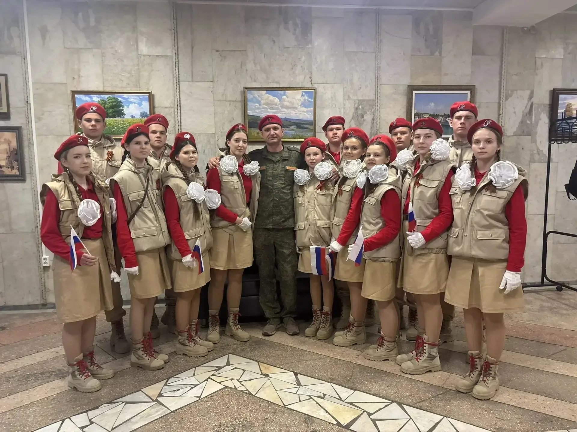 Более 200 юнармейцев Кубани встретились в Кубанском аграрном университете  30 апреля в Кубанском гос