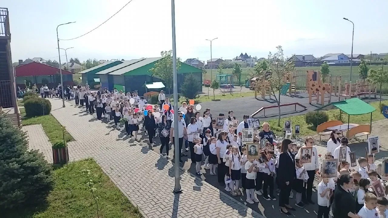 В детских садах состоялся памятный день, посвящённый дню Победы! Акция Бессмертный полк, Парад Побед