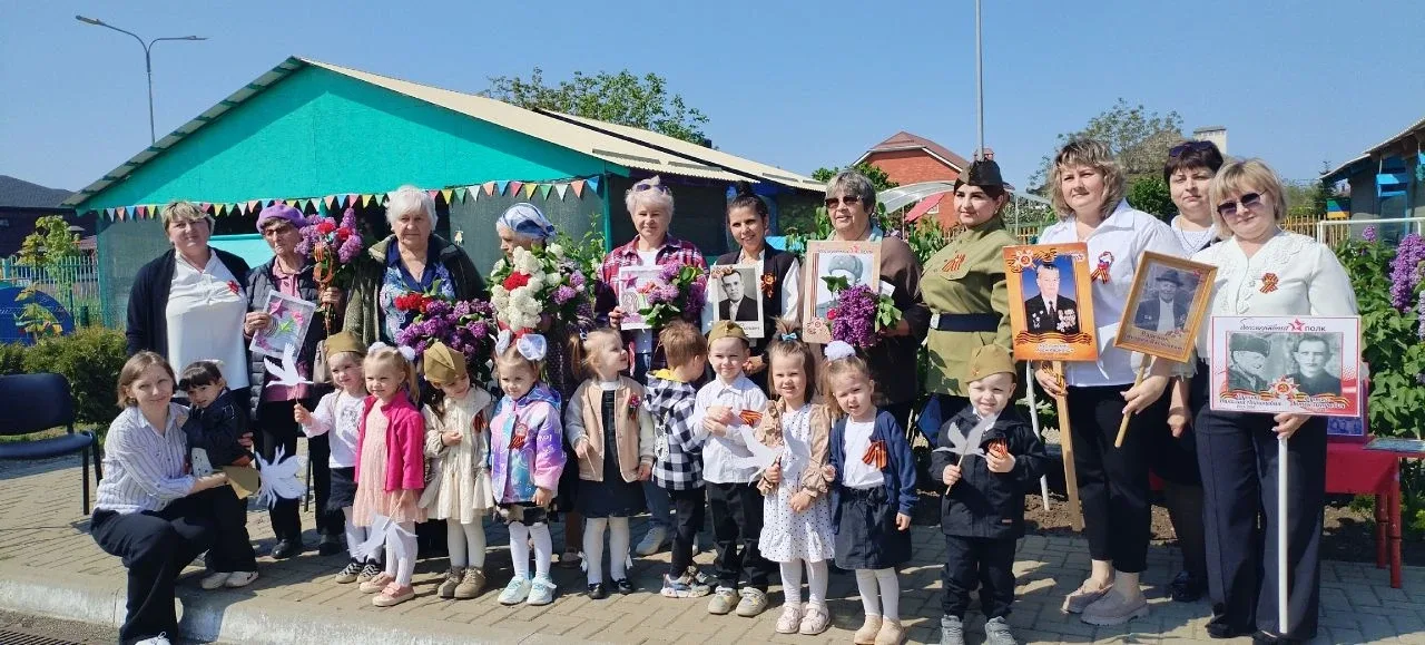 В детских садах состоялся памятный день, посвящённый дню Победы! Акция Бессмертный полк, Парад Побед
