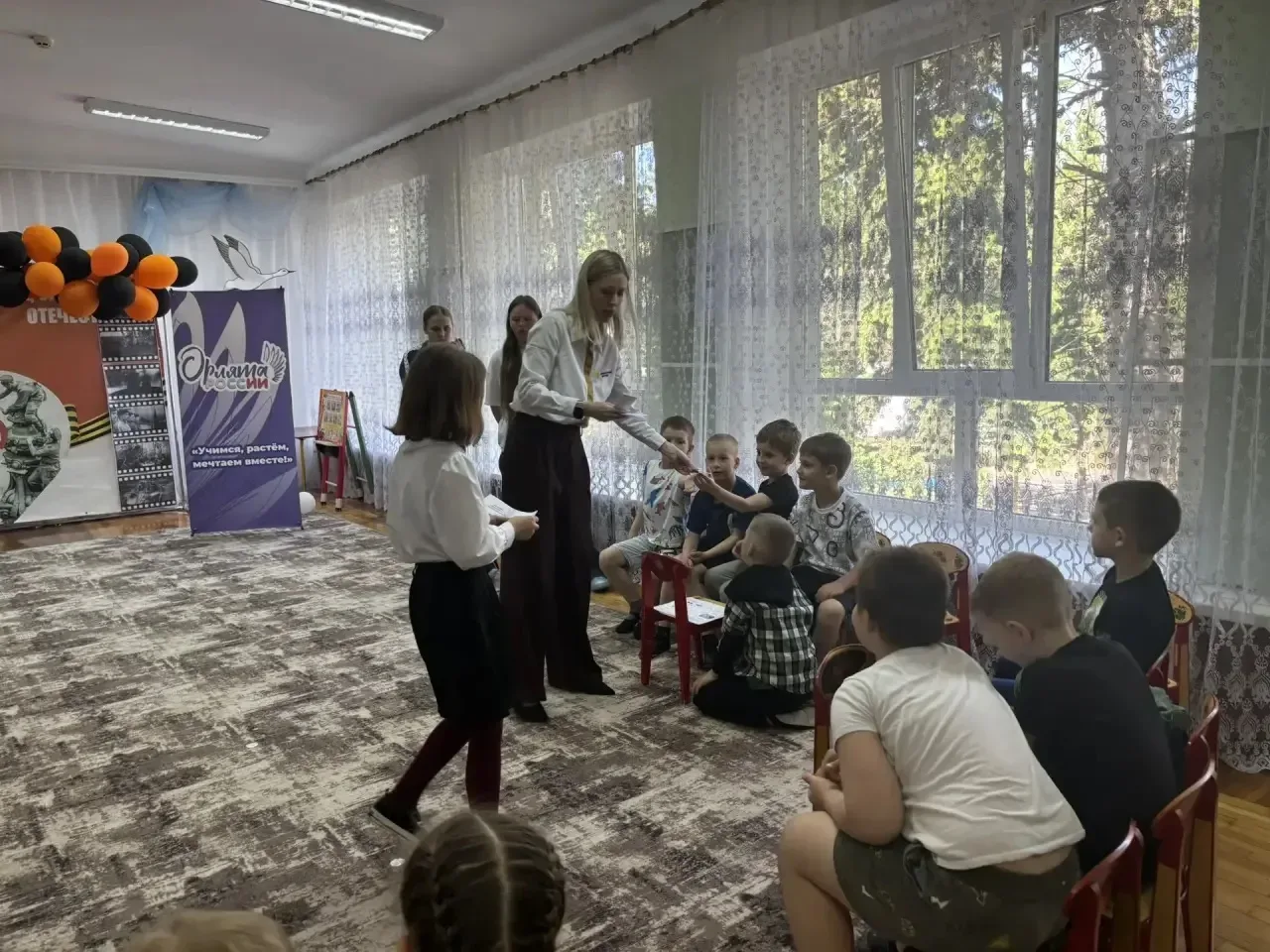 «Орлята России» учат дошколят: событие ко Дню славянской письменности 📖  24 мая мы отмечаем День сла