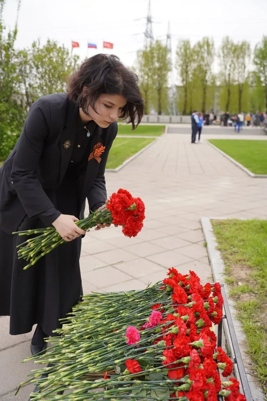 🎗Сегодня наши студенты почтили память героев! 🎗  Сегодняшний день стал ещё одним подтверждением того