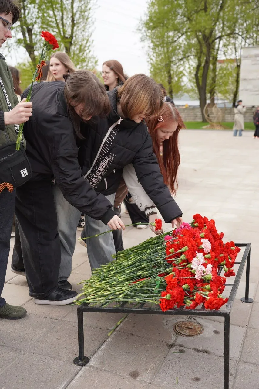 🎗Сегодня наши студенты почтили память героев! 🎗  Сегодняшний день стал ещё одним подтверждением того