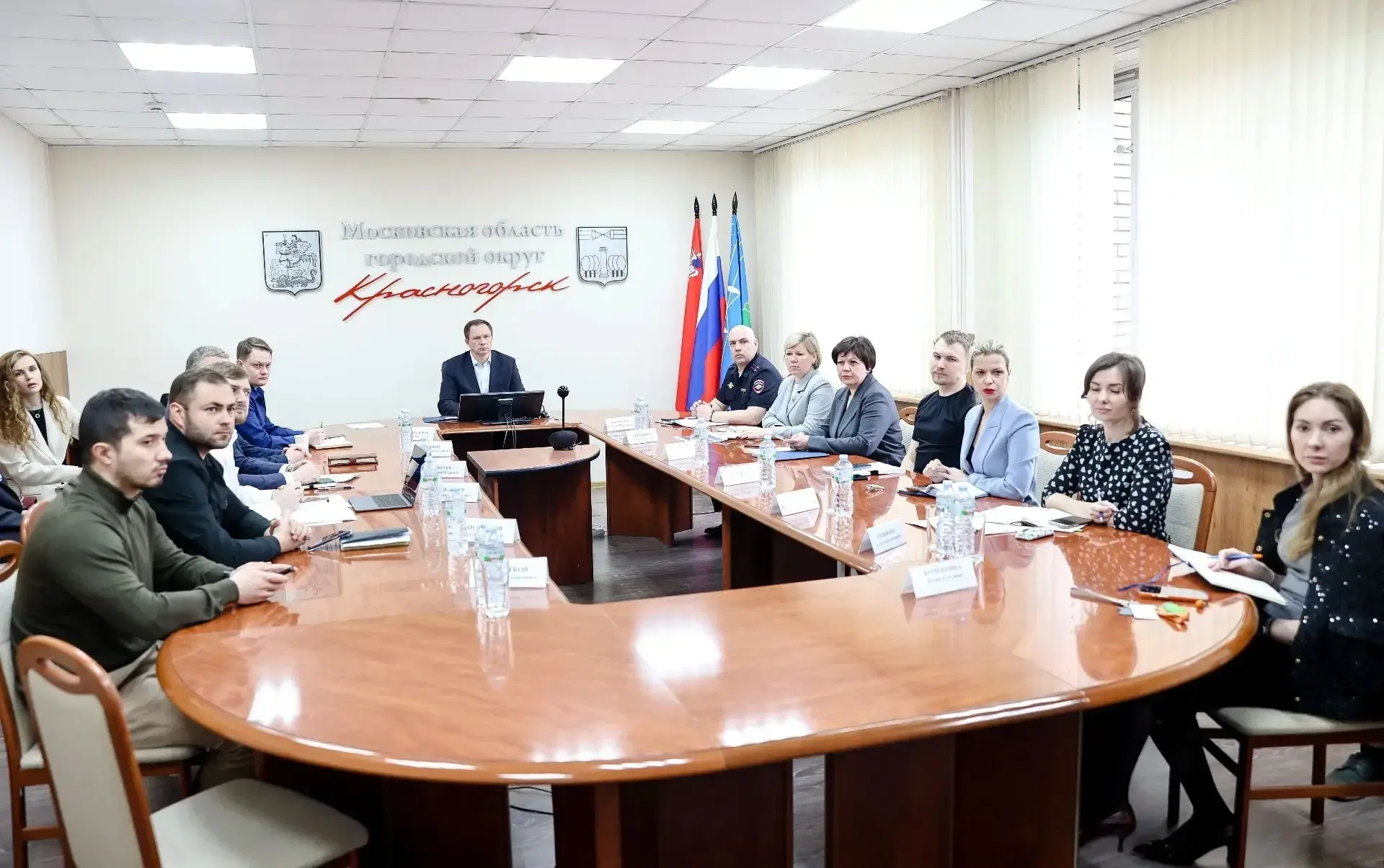 Принял участие в совещании под руководством Губернатора Московской области Андрея Юрьевича Воробьева