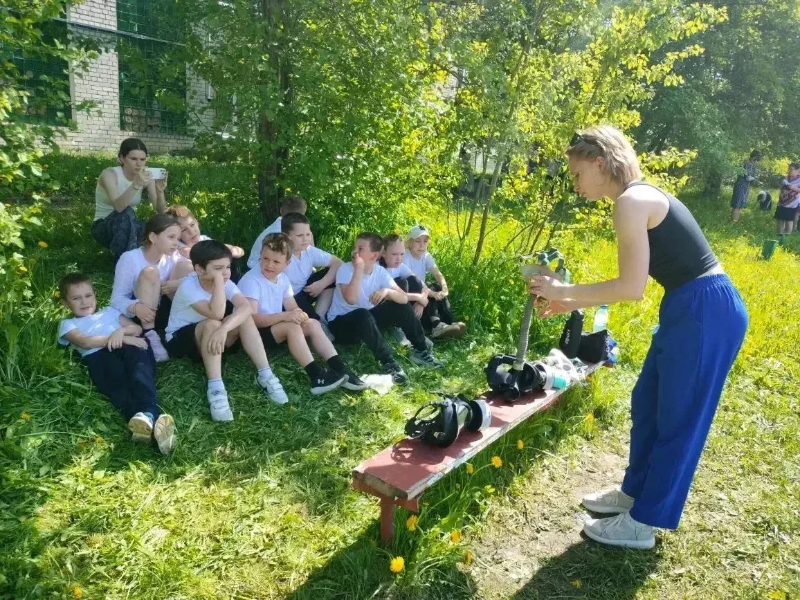 🌿 Безопасное лето: вместе учимся и играем!  ☀️В ЦО «Ишненская школа» прошёл настоящий праздник знани