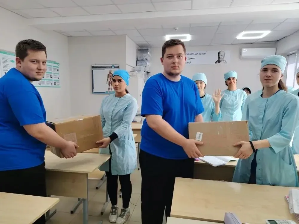 ✨Студенты-медики очного и очно-заочного отделений, сотрудники и преподаватели кафедры КМиСД собрали 