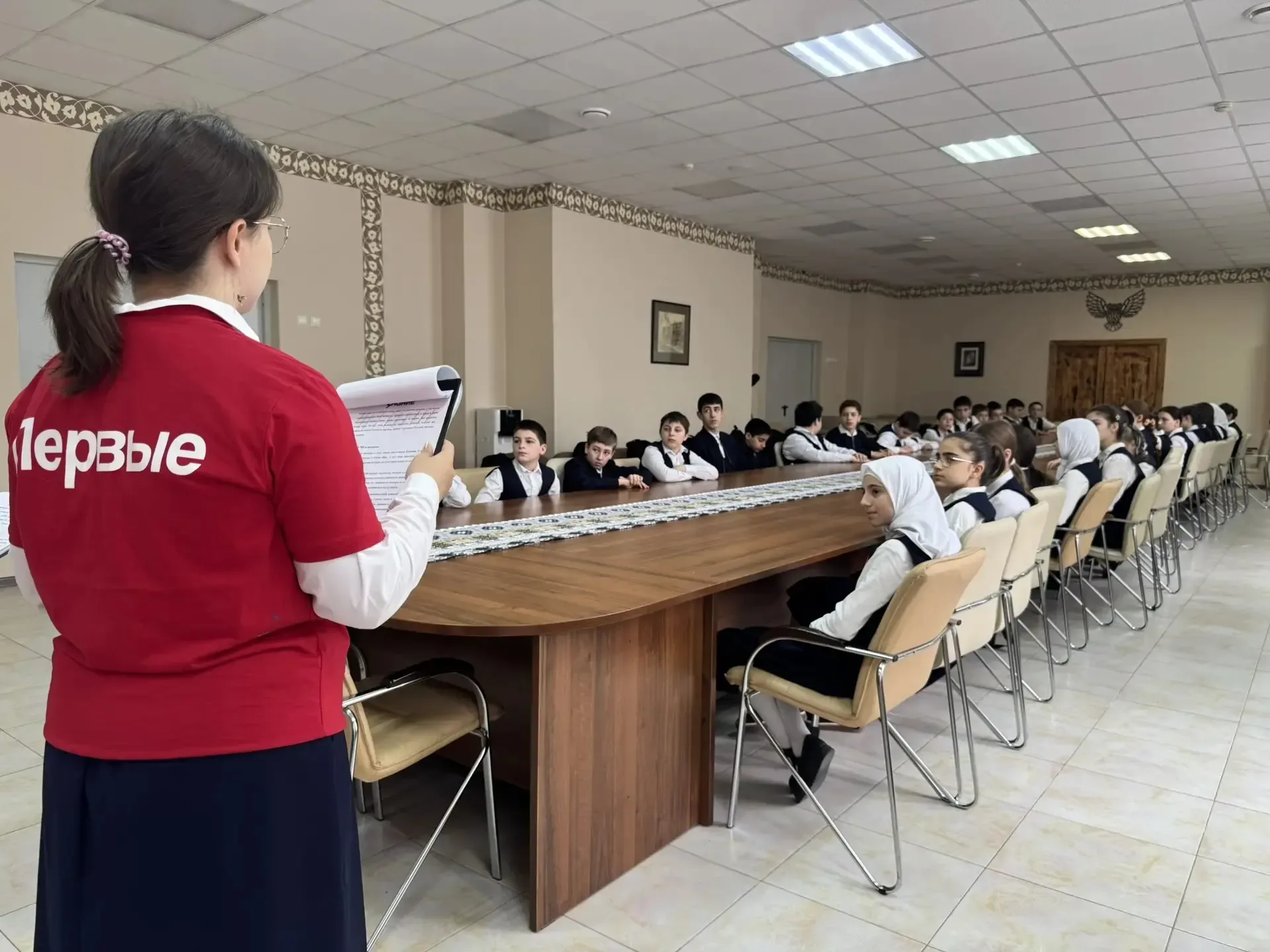 Сегодня активисты Движения Первых провели для учащихся 7 «П» и 6 «П» классов познавательное мероприя