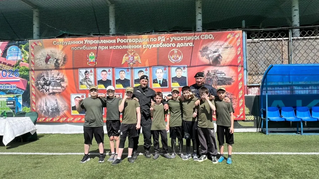 ⚽️ Ученики РЦО стали участниками чемпионата Росгвардии ⚽️ Ученики Республиканского центра образовани