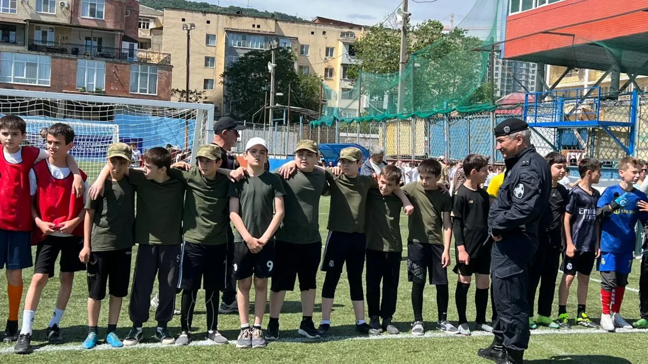 ⚽️ Ученики РЦО стали участниками чемпионата Росгвардии ⚽️ Ученики Республиканского центра образовани