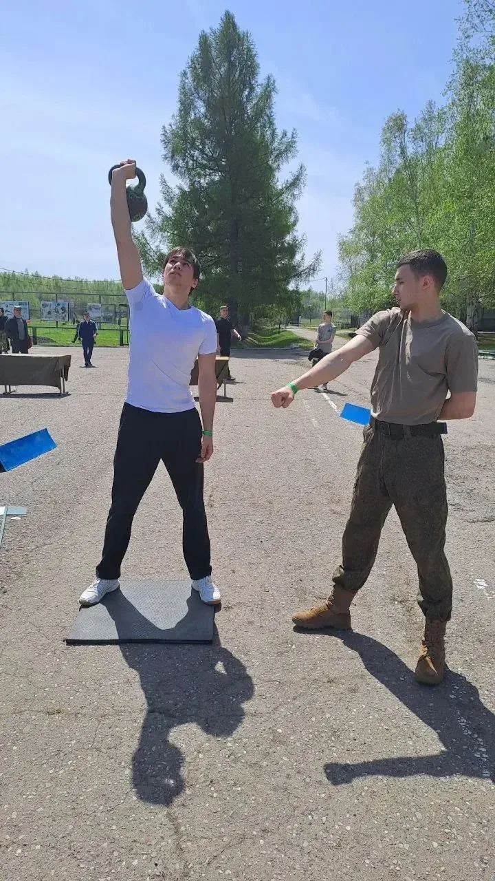 🏆 Команда ДВФ РГУП им. В. М. Лебедева — участники XXI Межвузовского конкурса «Защитник Отечества»! 🇷