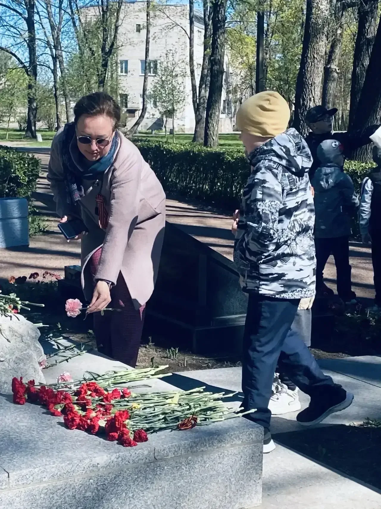 Наши ученики 1Ж, 1Е, 3Ж, 4Е начальной школы из корпуса классов для обучающихся с ОВЗ  совместно с кл