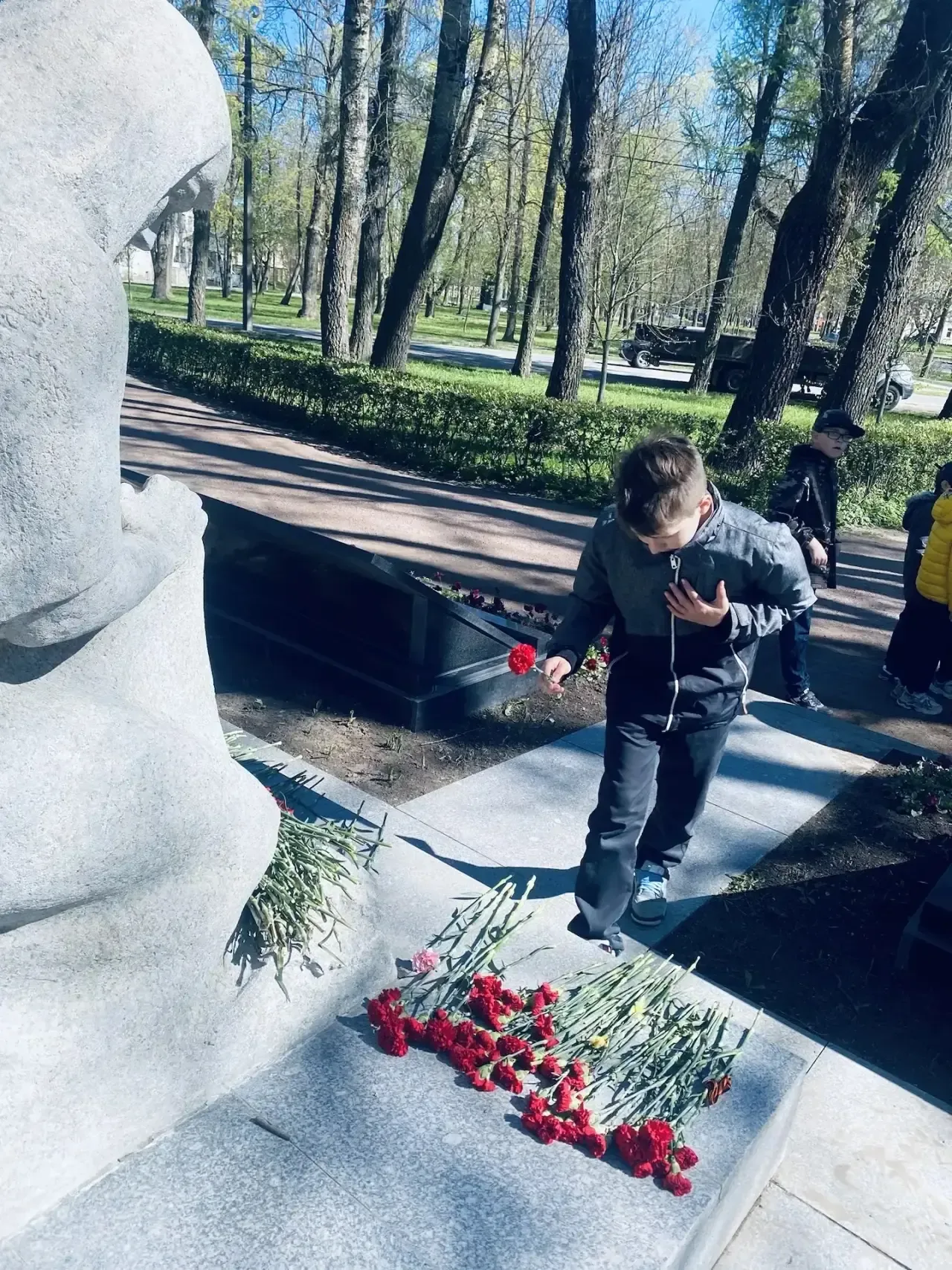 Наши ученики 1Ж, 1Е, 3Ж, 4Е начальной школы из корпуса классов для обучающихся с ОВЗ  совместно с кл