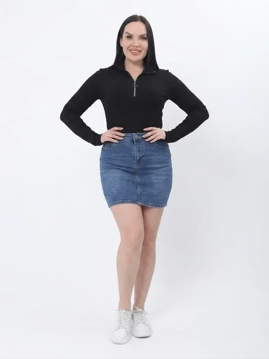 🔥 БОДИ, КОТОРОЕ ПОДЧЕРКНЁТ КАЖДЫЙ ИЗГИБ Чёрное боди с молнией — от XS до 6XL Знакомься с вещью, кото