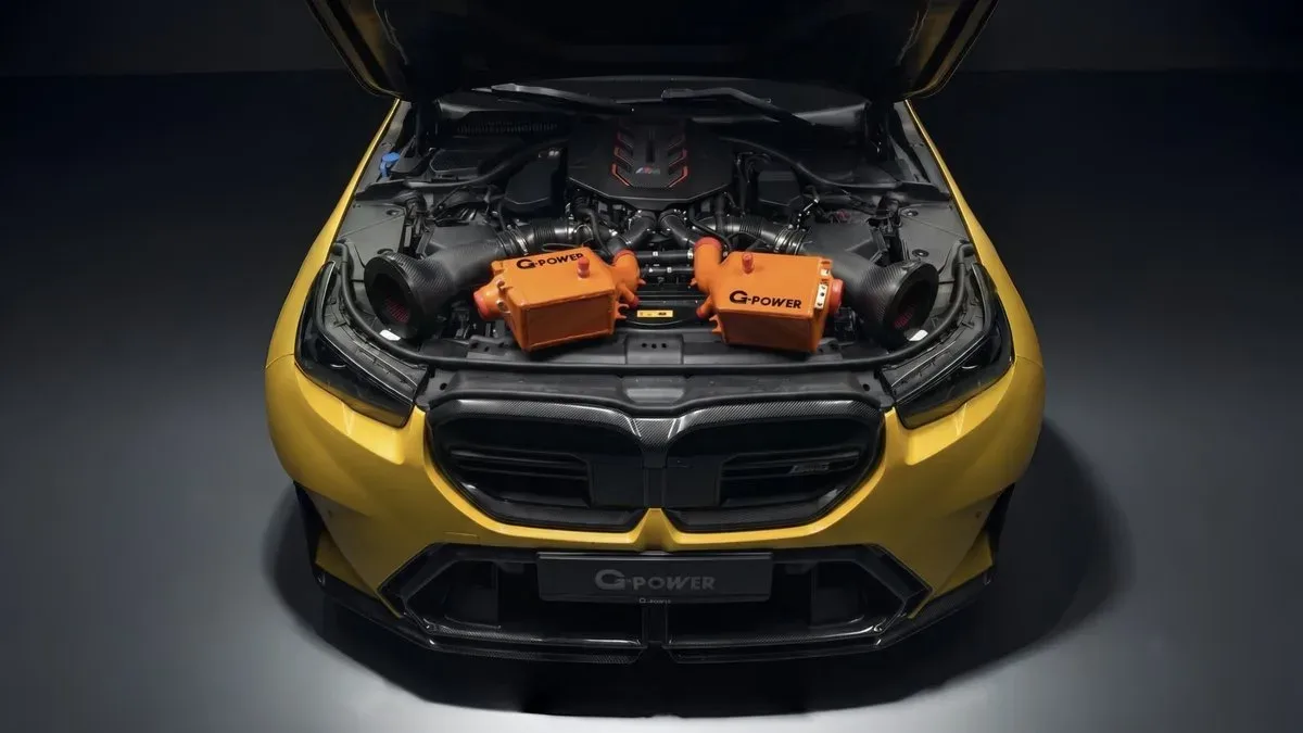 Тюнинг-ателье G-Power представило BMW M5 G5M Bi-Turbo мощностью 986 л.с., почти догнавшую Bugatti Ve