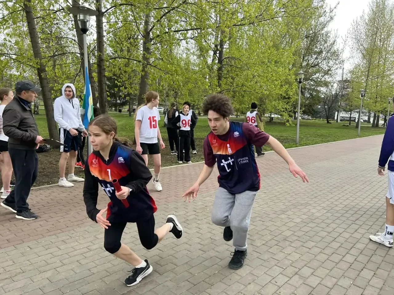 Наши достижения. Легкая атлетика  29 апреля 2026 года в Сквере 50-летия Победы сборная ГБОУ «Республ