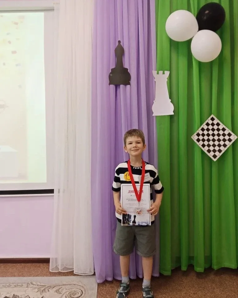 ♟ Воспитанник ЦРР — детского сада № 170 принял участие в финальном туре городского конкурса «Интелле