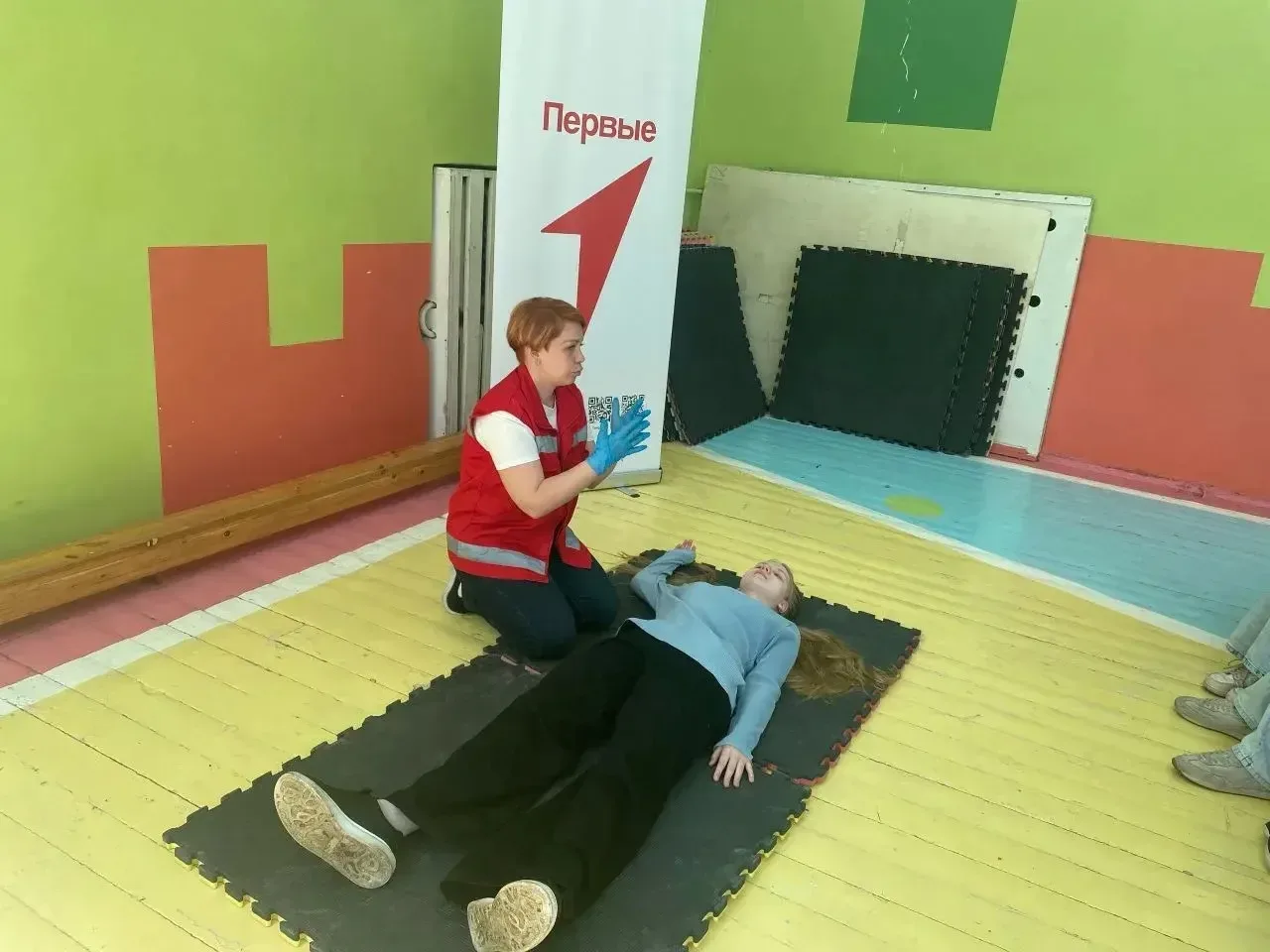 🆕 Первая помощь: как активисты  учились на мастер-классе  ❤️‍🩹🚨Вчера активисты Движения Первых из 5-