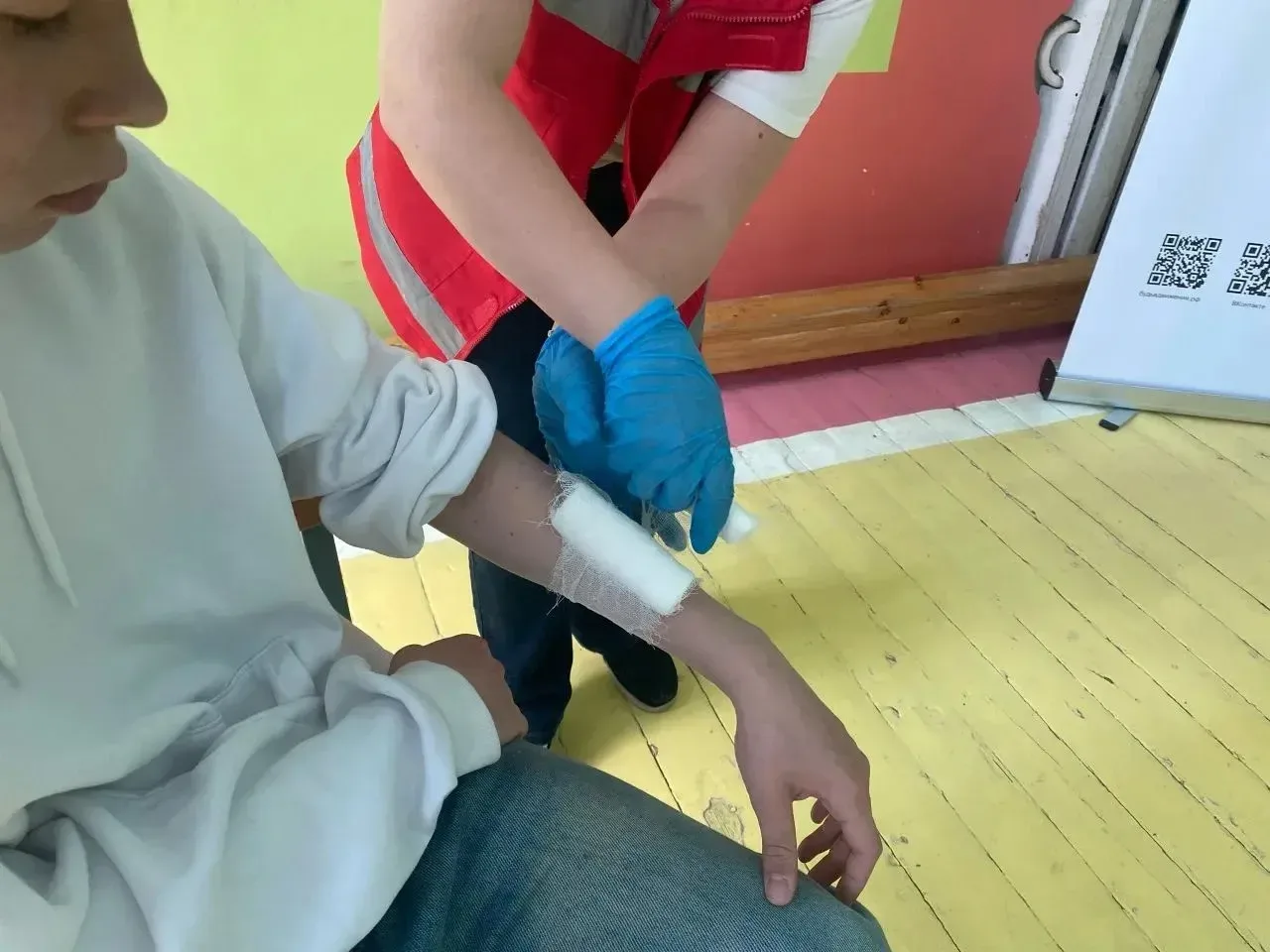 🆕 Первая помощь: как активисты  учились на мастер-классе  ❤️‍🩹🚨Вчера активисты Движения Первых из 5-