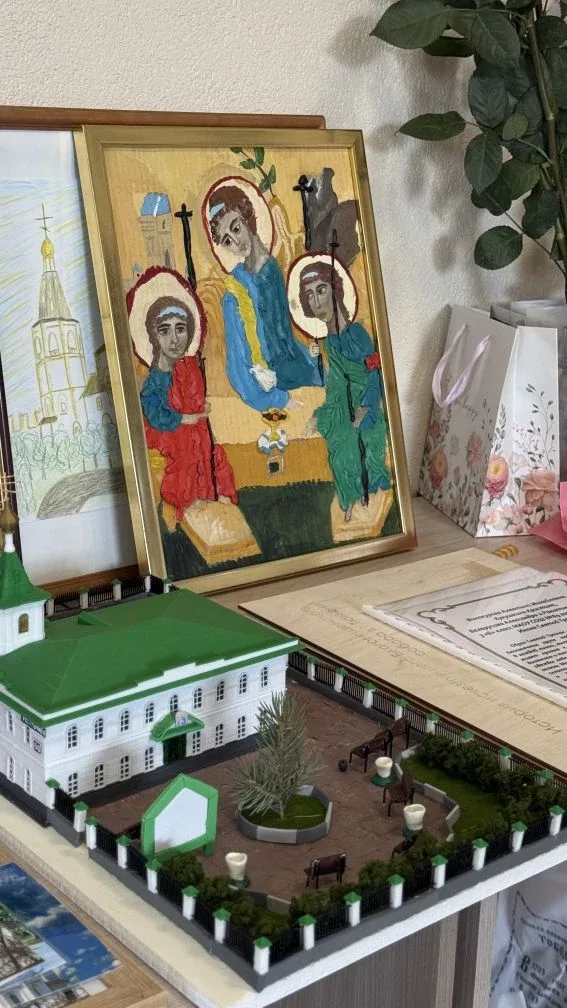 📌Сегодня в Монастырской воскресной школе при Свято-Троицком мужском монастыре состоялась защита итог