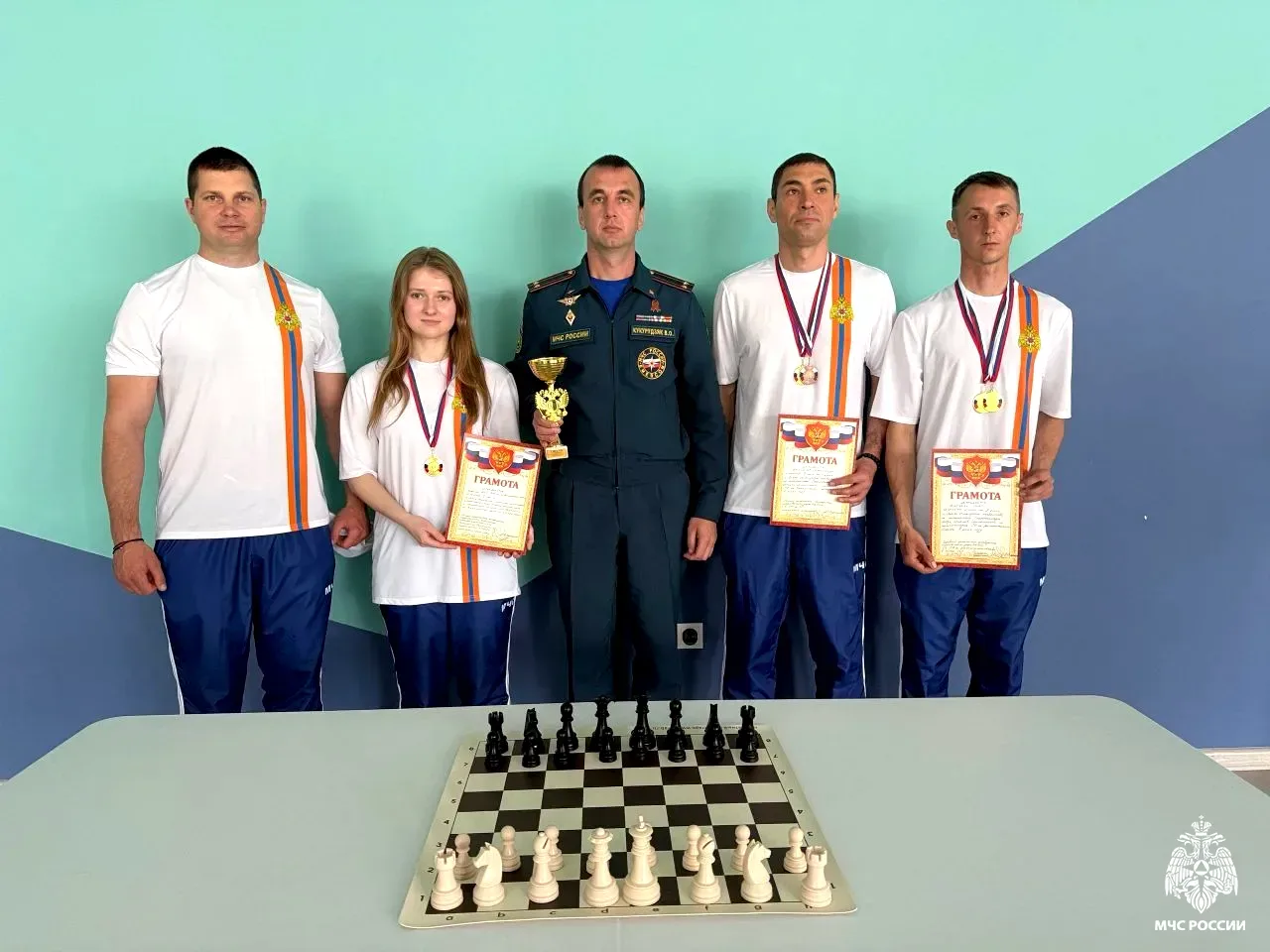 В Запорожской области состоялся межведомственный шахматный турнир  Проведено лично-командное первенс