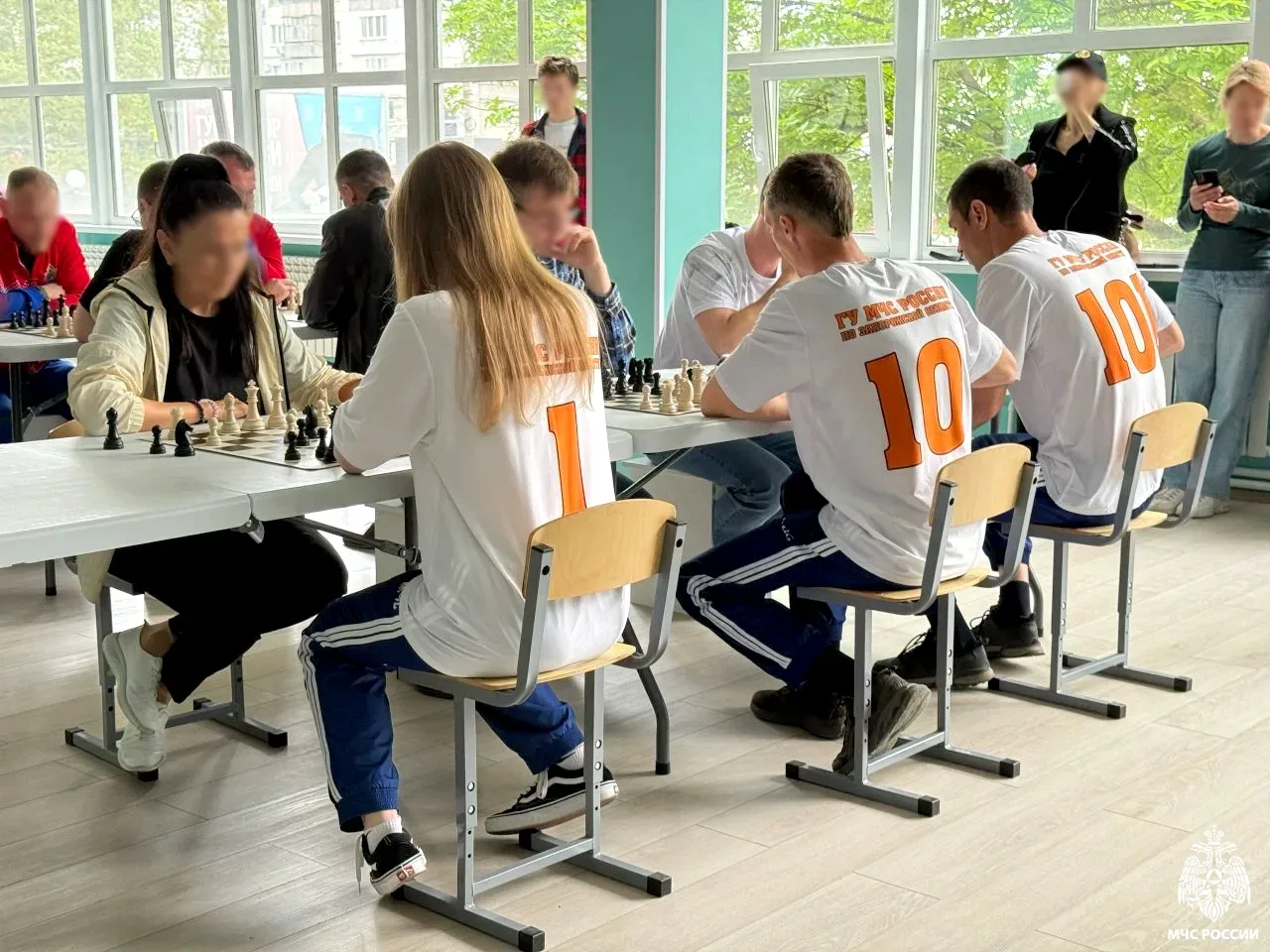 В Запорожской области состоялся межведомственный шахматный турнир  Проведено лично-командное первенс
