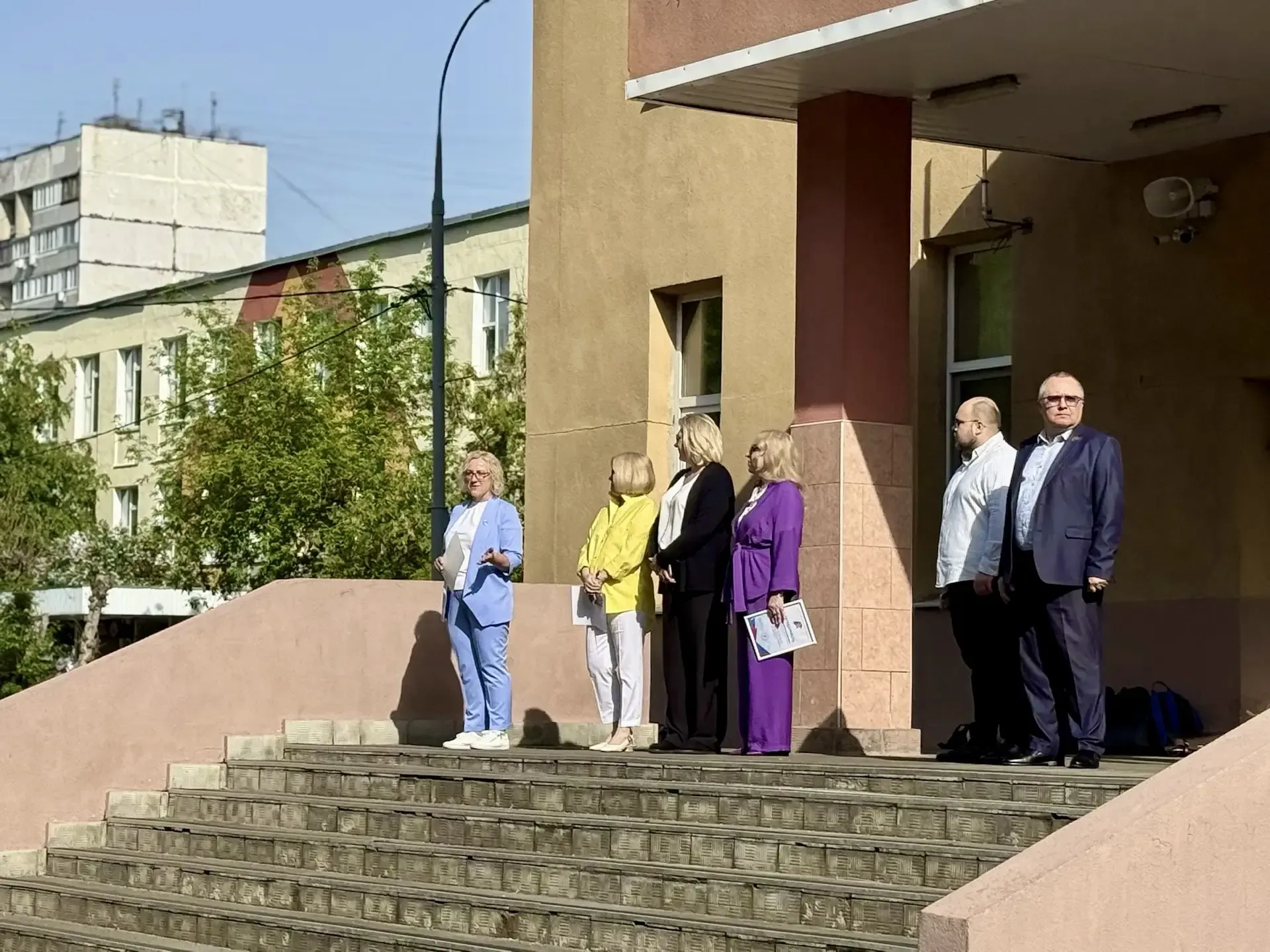 На финишной прямой  🇷🇺 Предпоследняя учебная неделя началась с традиционной Торжественной церемонии 