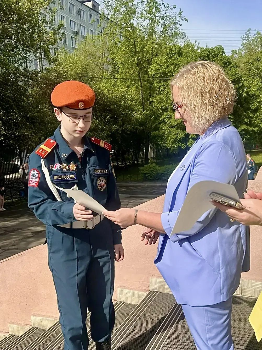 На финишной прямой  🇷🇺 Предпоследняя учебная неделя началась с традиционной Торжественной церемонии 
