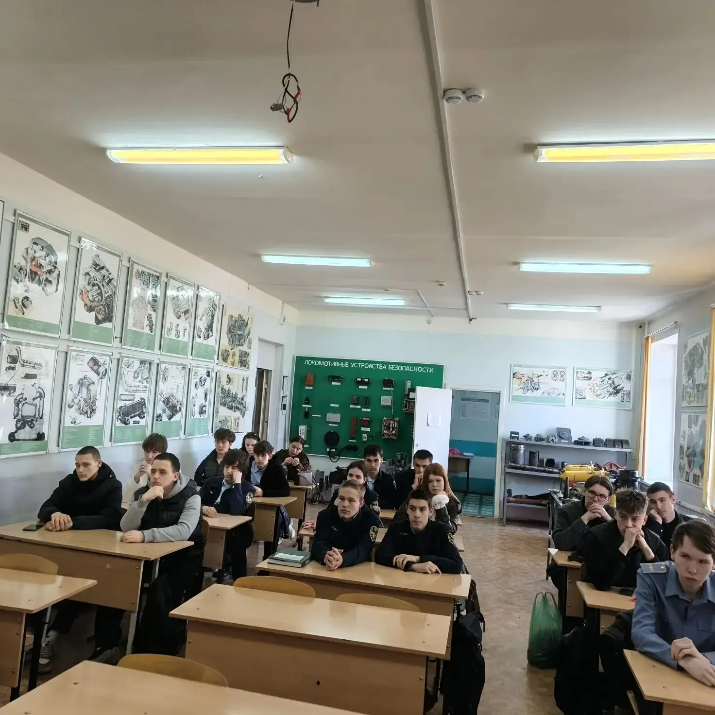 29 апреля 2026 года. На отделении "Техническая эксплуатация подвижного состава железных дорог"(вагон