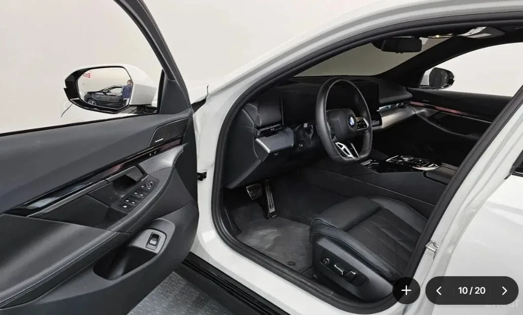 🚗В ПРОДАЖЕ: BMW 5 Series (G60) 520i M Sport  • дата регистрации в Корее - 2025/01 • 2 л. бензин / 2W