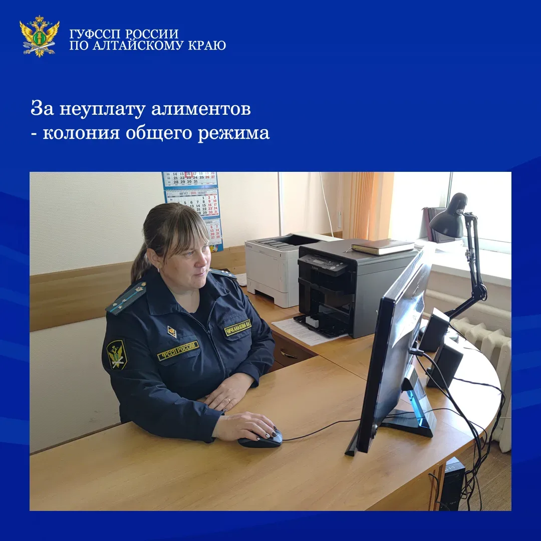 ⚡⚡На исполнении в отделении судебных приставов Солтонского района находилось исполнительное производ