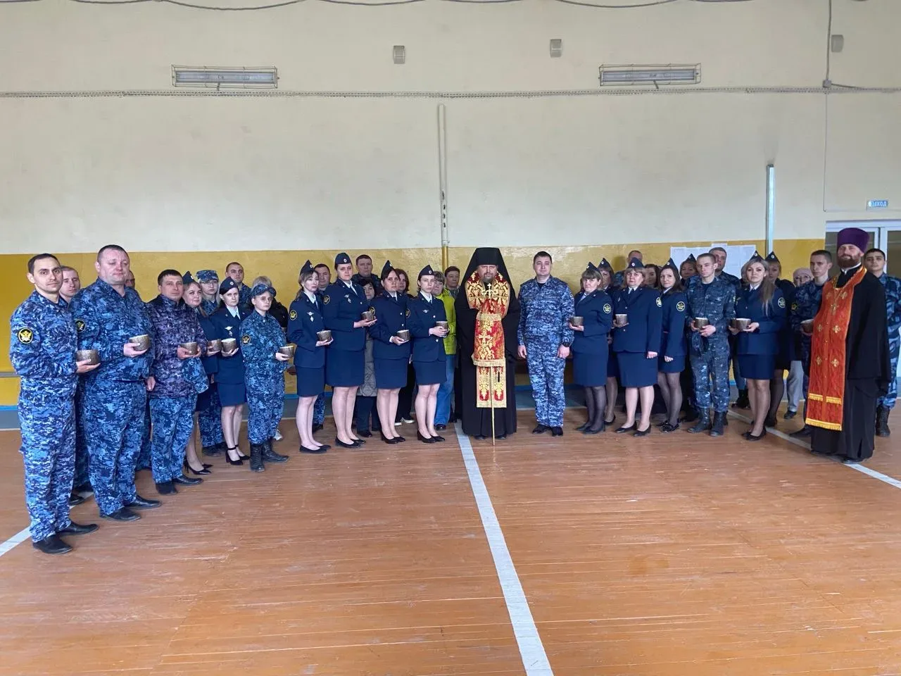 ☑️В СИЗО-2 УФСИН России по Самарской области прошел пасхальный молебен  🇷🇺В следственном изоляторе №